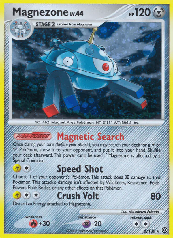 Carta Magnezone 5/100 de Stormfront