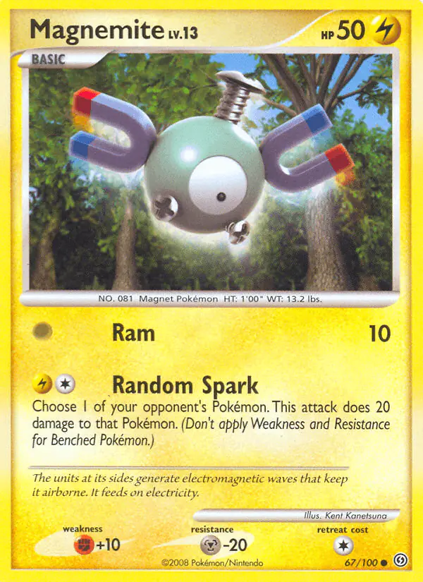 Carta Magnemite 67/100 de Stormfront