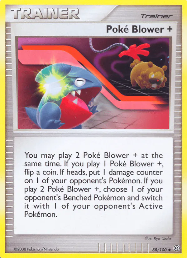 Carta Poké Blower + 88/100 de Stormfront