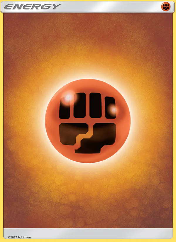 Carta Fighting Energy 169/149 de Sun & Moon