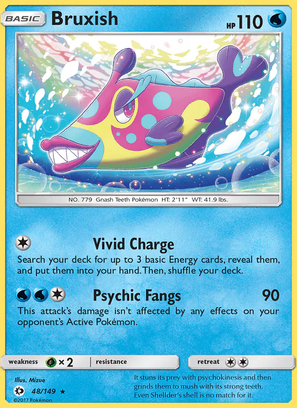 Carta Bruxish 48/149 de Sun & Moon