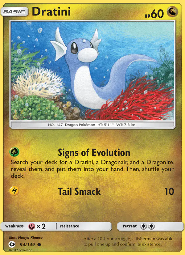 Carta Dratini 94/149 de Sun & Moon