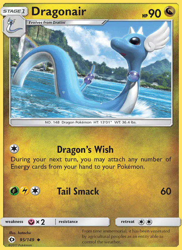 Carta Dragonair 95/149 de Sun & Moon