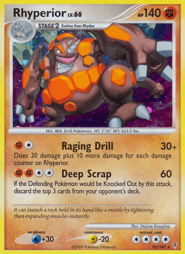 Carta Rhyperior 10/147 de Supreme Victors
