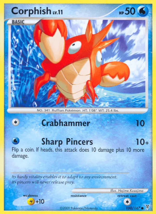 Carta Corphish 100/147 de Supreme Victors