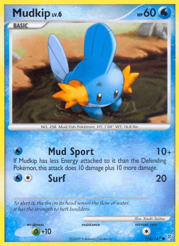 Carta Mudkip 116/147 de Supreme Victors