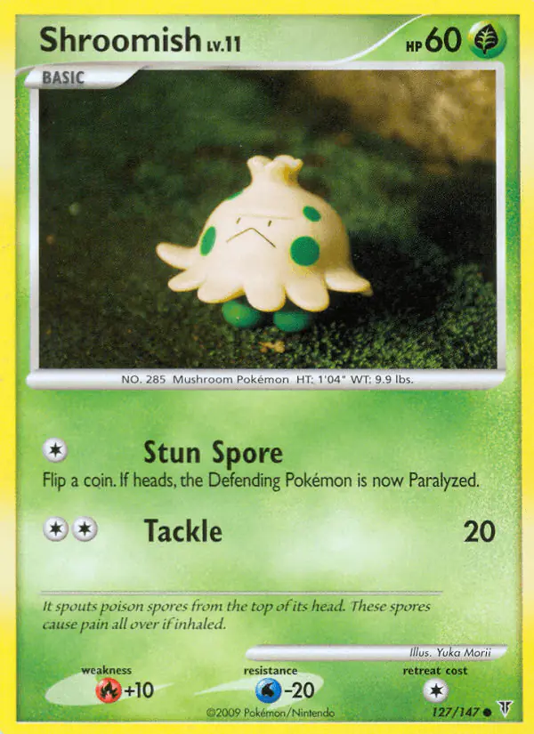Carta Shroomish 127/147 de Supreme Victors