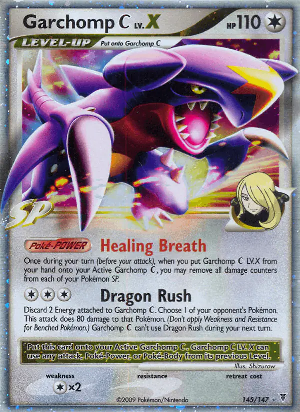Carta Garchomp C LV.X 145/147 de Supreme Victors