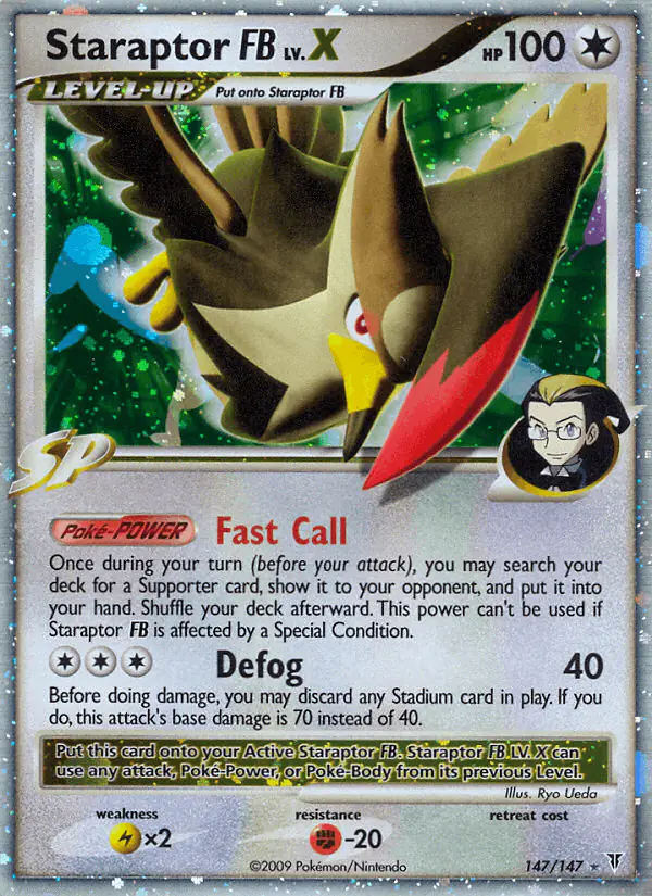 Carta Staraptor FB LV.X 147/147 de Supreme Victors