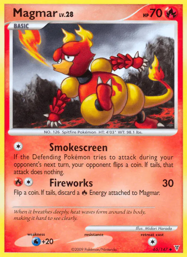 Carta Magmar 65/147 de Supreme Victors