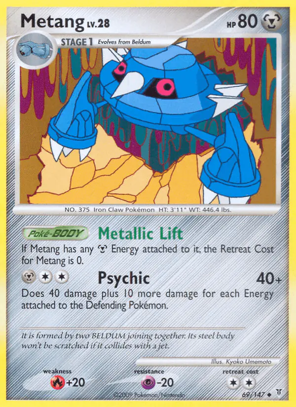 Carta Metang 69/147 de Supreme Victors