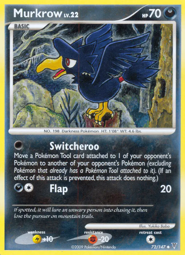 Carta Murkrow 72/147 de Supreme Victors