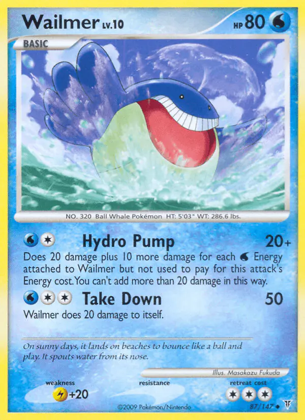 Carta Wailmer 87/147 de Supreme Victors