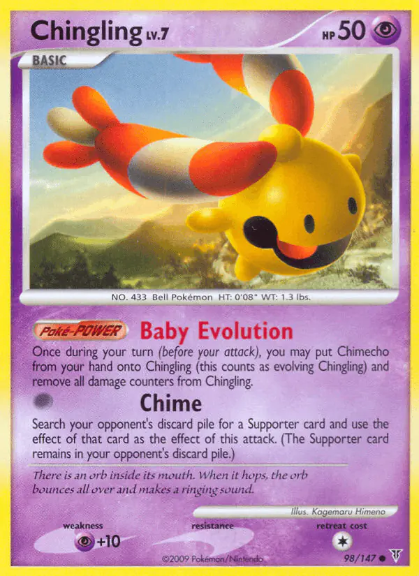 Carta Chingling 98/147 de Supreme Victors