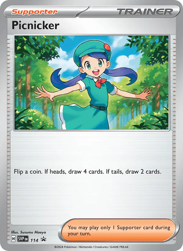 Carta Picnicker #114 de SVP Black Star Promos