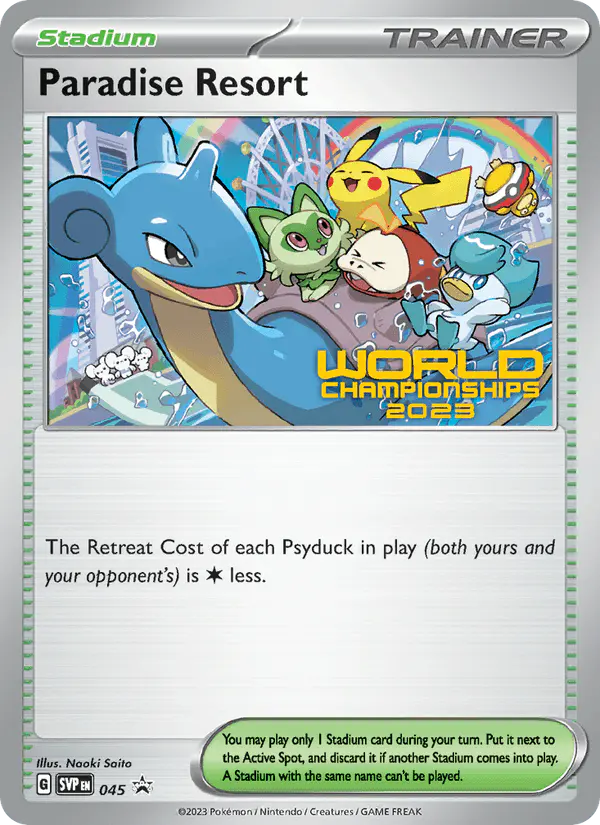 Carta Paradise Resort #45 de SVP Black Star Promos