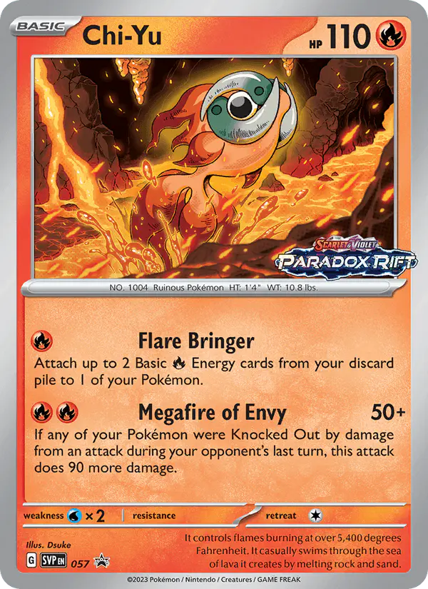 Carta Chi-Yu #57 de SVP Black Star Promos