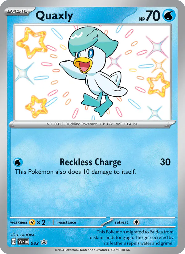 Carta Quaxly #82 de SVP Black Star Promos