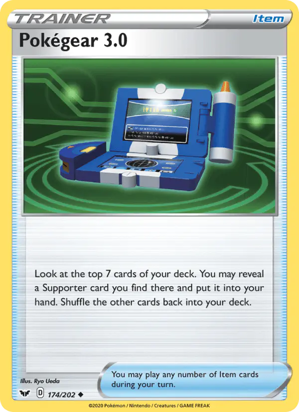 Carta Pokégear 3.0 174/202 de Sword & Shield