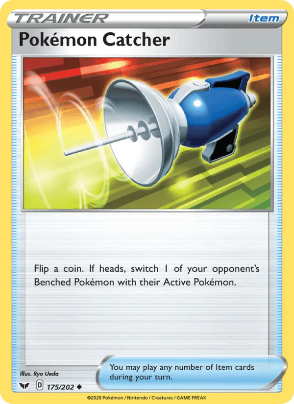 Carta Pokémon Catcher 175/202 de Sword & Shield