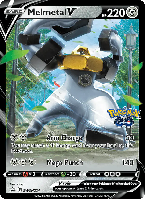 Carta Melmetal V SWSH224 de SWSH Black Star Promos