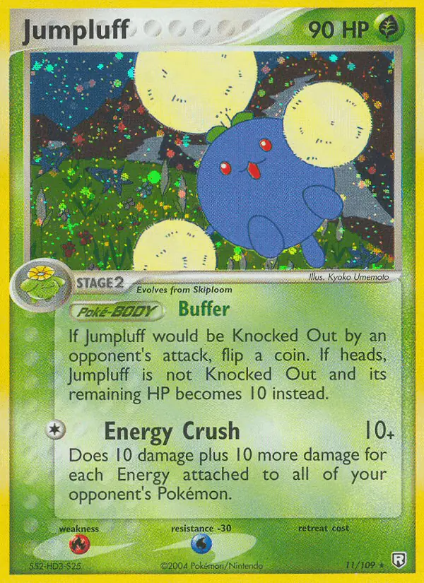 Carta Jumpluff 11/109 de Team Rocket Returns