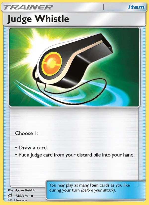 Carta Judge Whistle 146/181 de Team Up