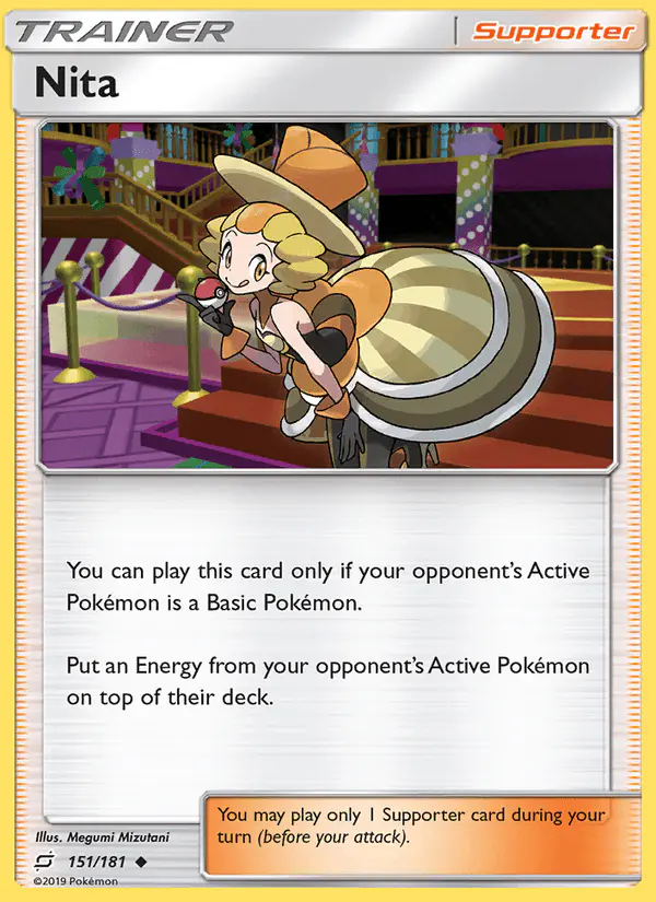 Carta Nita 151/181 de Team Up