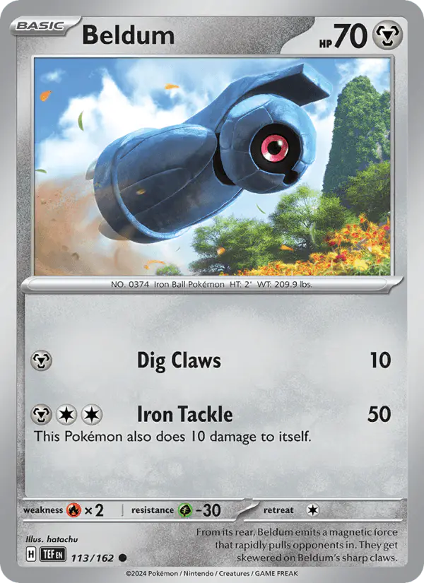 Carta Beldum 113/162 de Temporal Forces