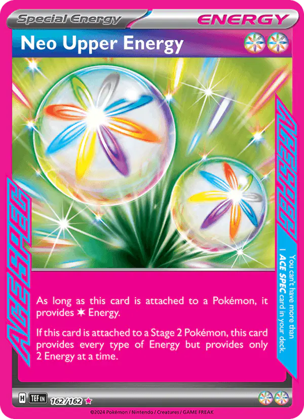 Carta Neo Upper Energy 162/162 de Temporal Forces