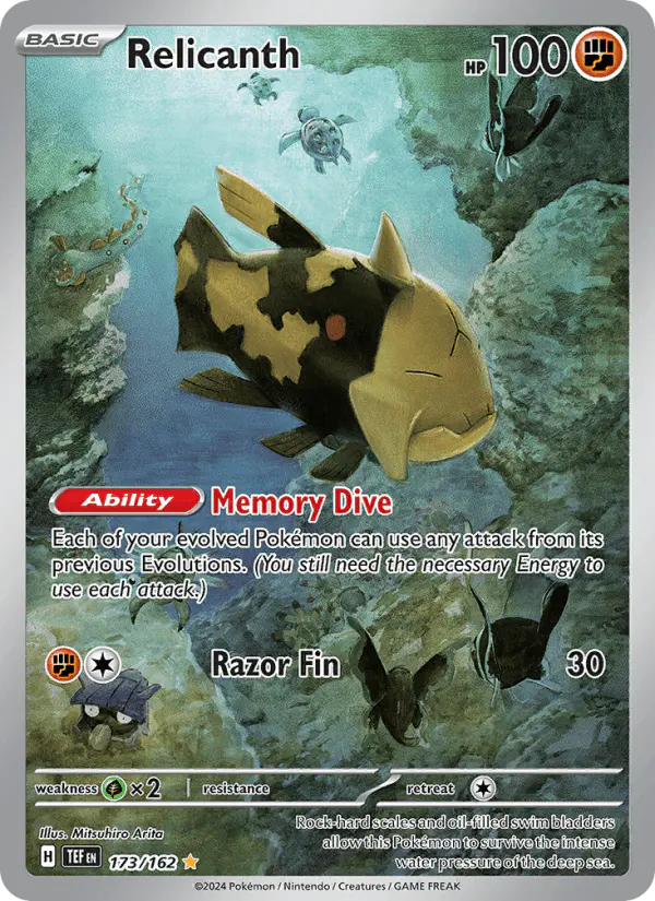 Carta Relicanth 173/162 de Temporal Forces