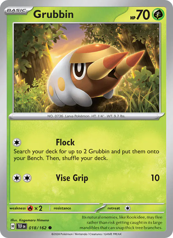 Carta Grubbin 018/162 de Temporal Forces
