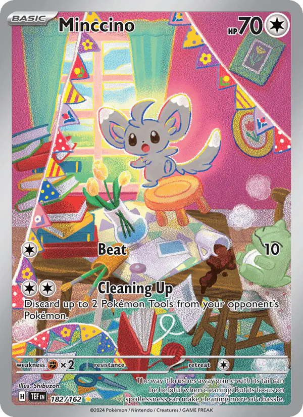 Carta Minccino 182/162 de Temporal Forces