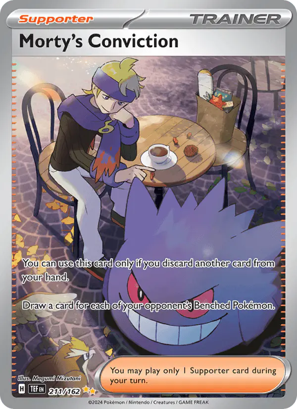 Carta Morty's Conviction 211/162 de Temporal Forces