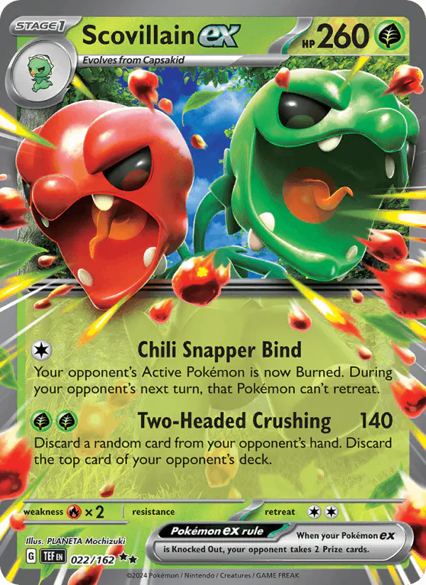 Carta Scovillain ex 022/162 de Temporal Forces