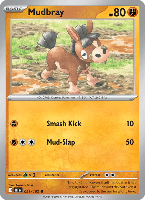 Carta Mudbray 091/162 de Temporal Forces