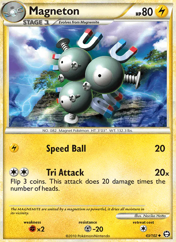 Carta Magneton 43/102 de Triumphant