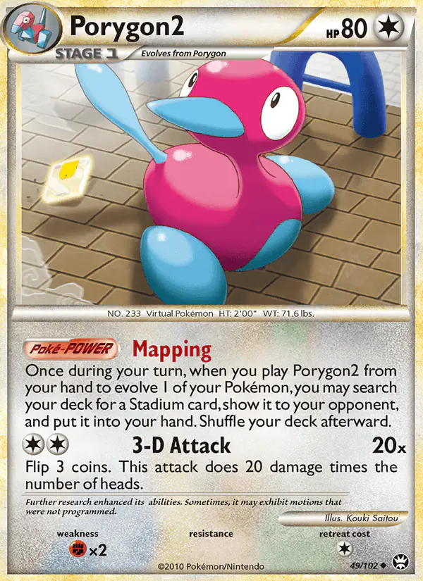 Carta Porygon2 49/102 de Triumphant