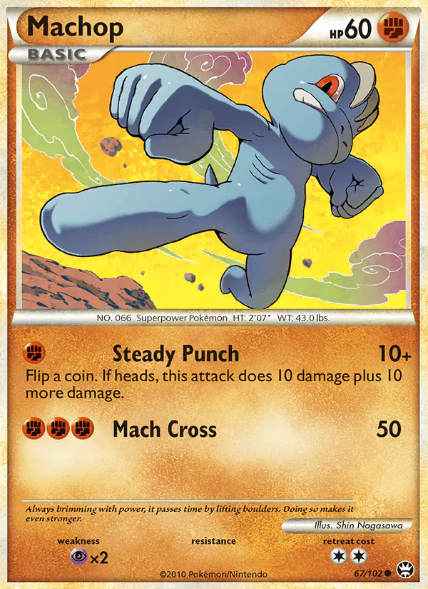 Carta Machop 67/102 de Triumphant