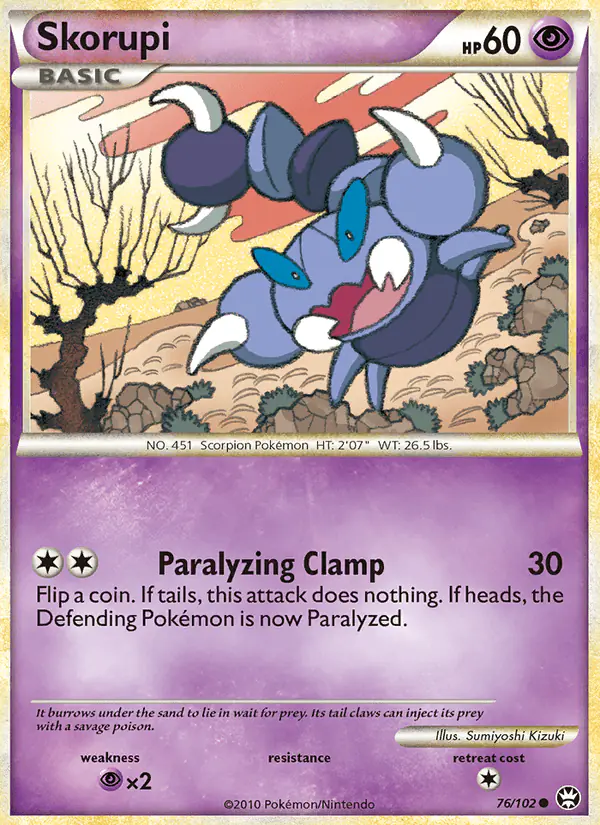 Carta Skorupi 76/102 de Triumphant