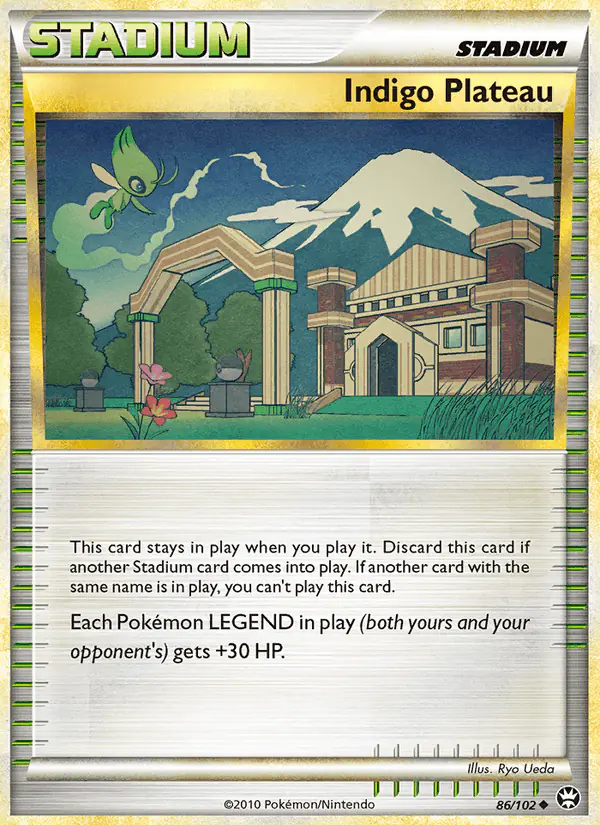Carta Indigo Plateau 86/102 de Triumphant