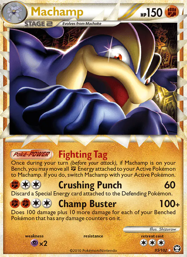 Carta Machamp 95/102 de Triumphant