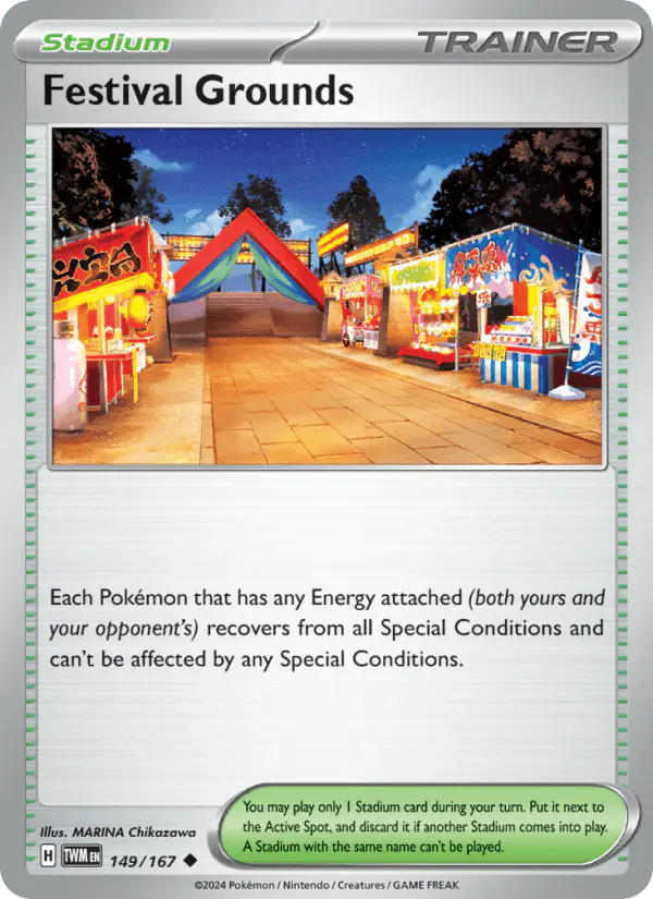Carta Festival Grounds 149/167 de Twilight Masquerade