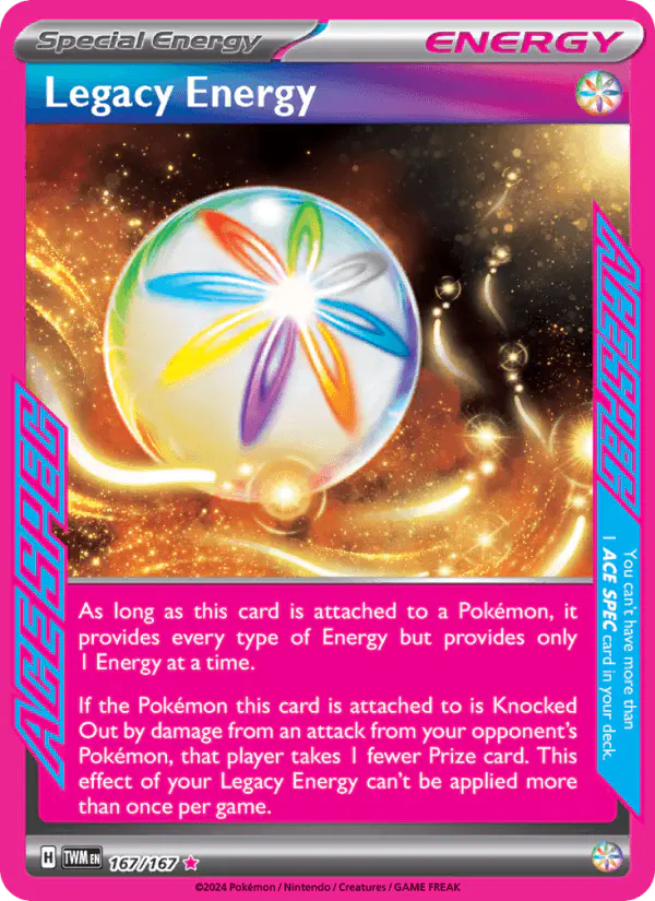 Carta Legacy Energy 167/167 de Twilight Masquerade