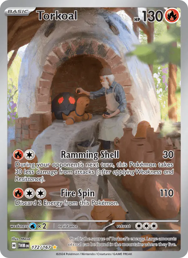 Carta Torkoal 172/167 de Twilight Masquerade