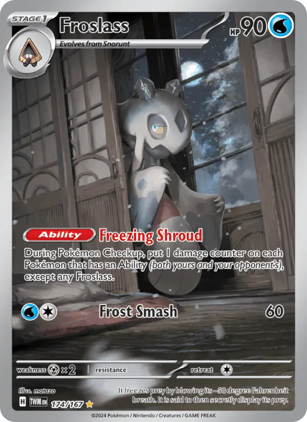 Carta Froslass 174/167 de Twilight Masquerade