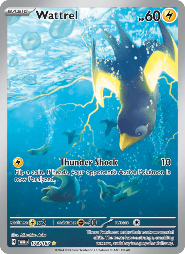 Carta Wattrel 178/167 de Twilight Masquerade