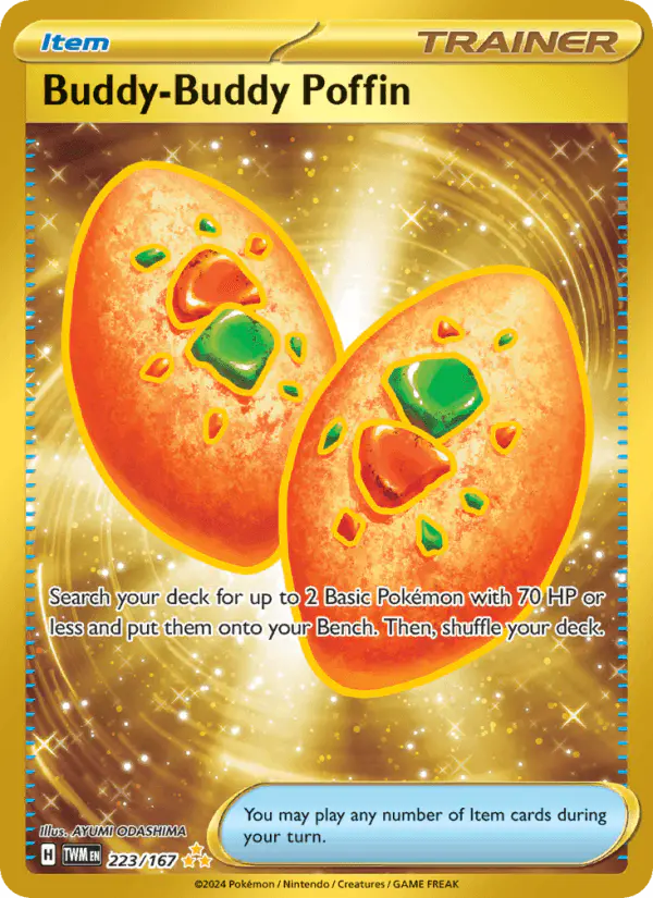 Carta Buddy-Buddy Poffin 223/167 de Twilight Masquerade