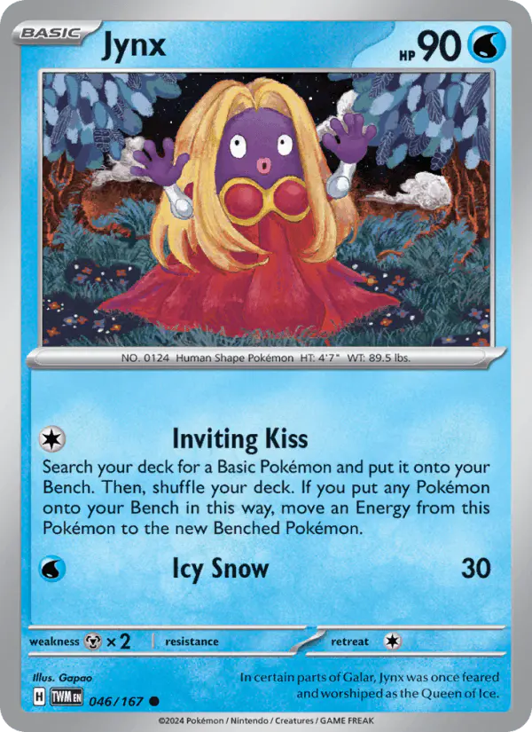 Carta Jynx 046/167 de Twilight Masquerade