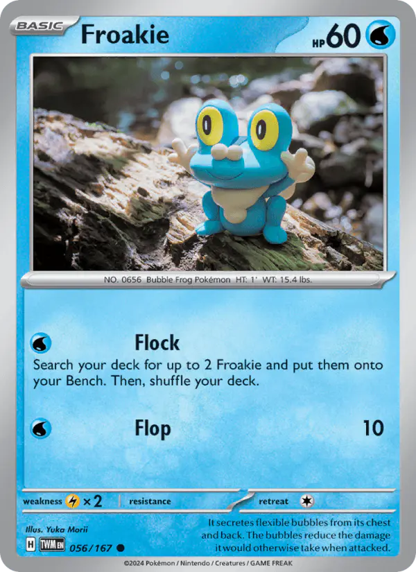 Carta Froakie 056/167 de Twilight Masquerade